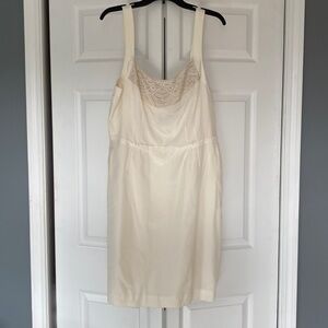 Cream Banana Republic dress size 14